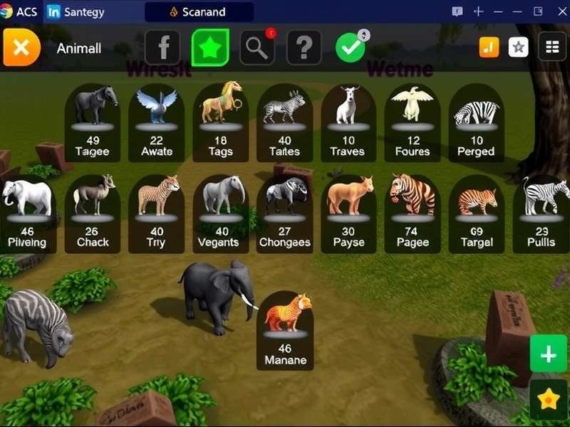 Soulful Safari strategy guide interface